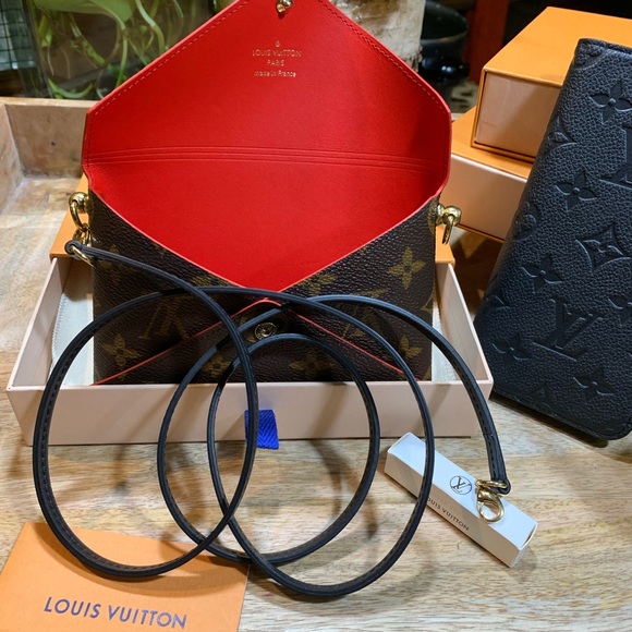 LV Kirigami Pochette “MM” w/LV strap - Picture 2 of 8